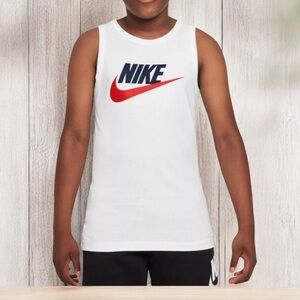 Nike Kids White Tank l SIZE L